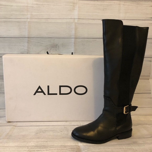 Aldo leather boots - Picture 1 of 9